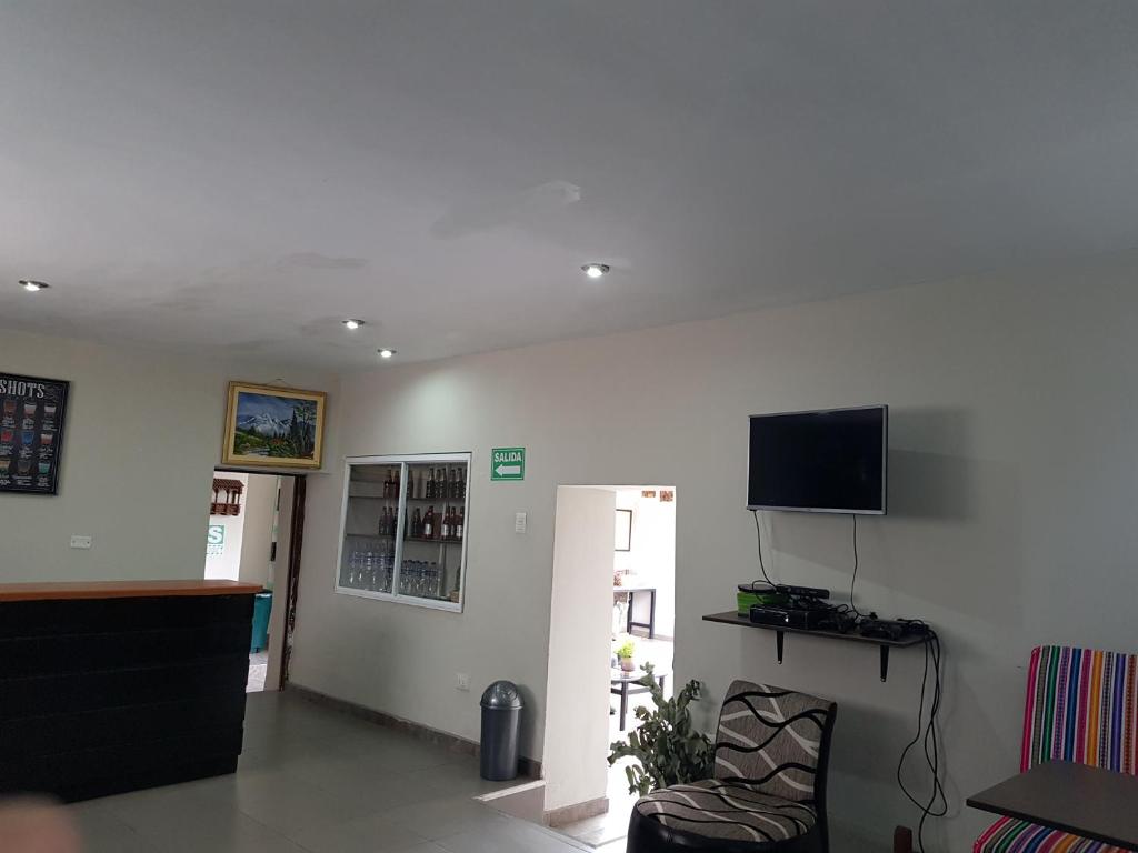 Μια τηλεόραση ή/και κέντρο ψυχαγωγίας στο Xplora Hostel Cusco