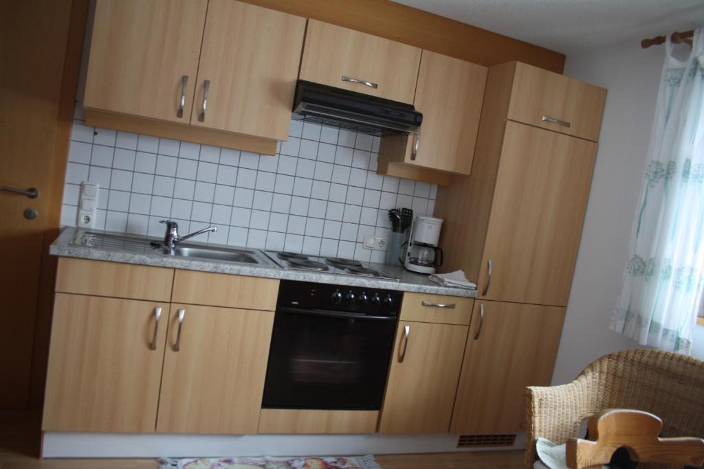 Kuchyň nebo kuchyňský kout v ubytování Appartment Shelley