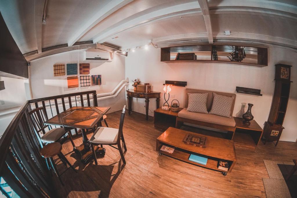 Posezení v ubytování Amaris Bed & Breakfast