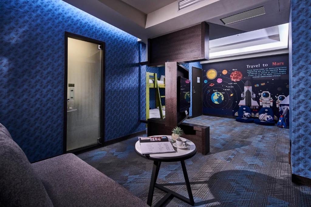 Posezení v ubytování Kung Shang Design Hotel
