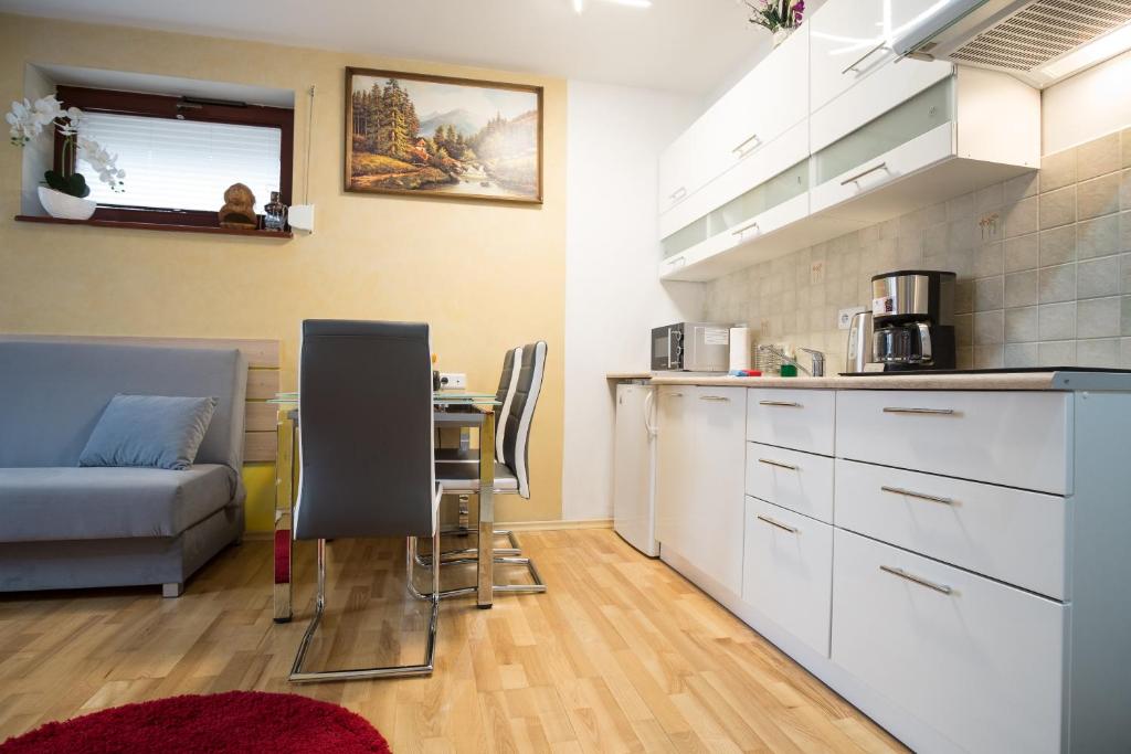 Kuchyňa alebo kuchynka v ubytovaní Apartament Promyk Pod Lipkami APARTZAKOP
