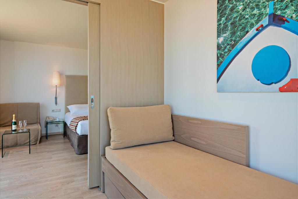 Posezení v ubytování Kriti Beach Hotel