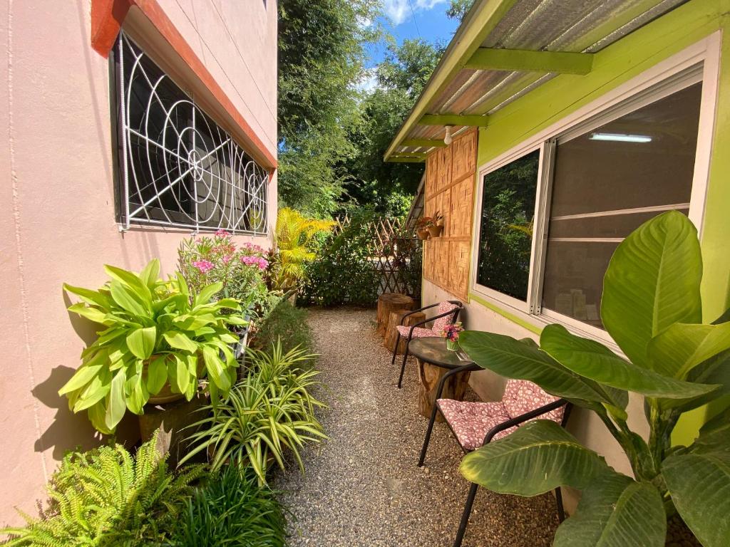 Zahrada ubytování Yayee Homestay