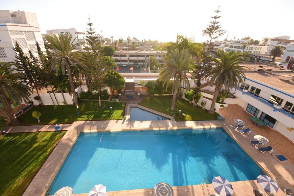 Bazén v ubytování Sud Bahia Agadir "Bahia City Hotel" nebo v jeho okolí