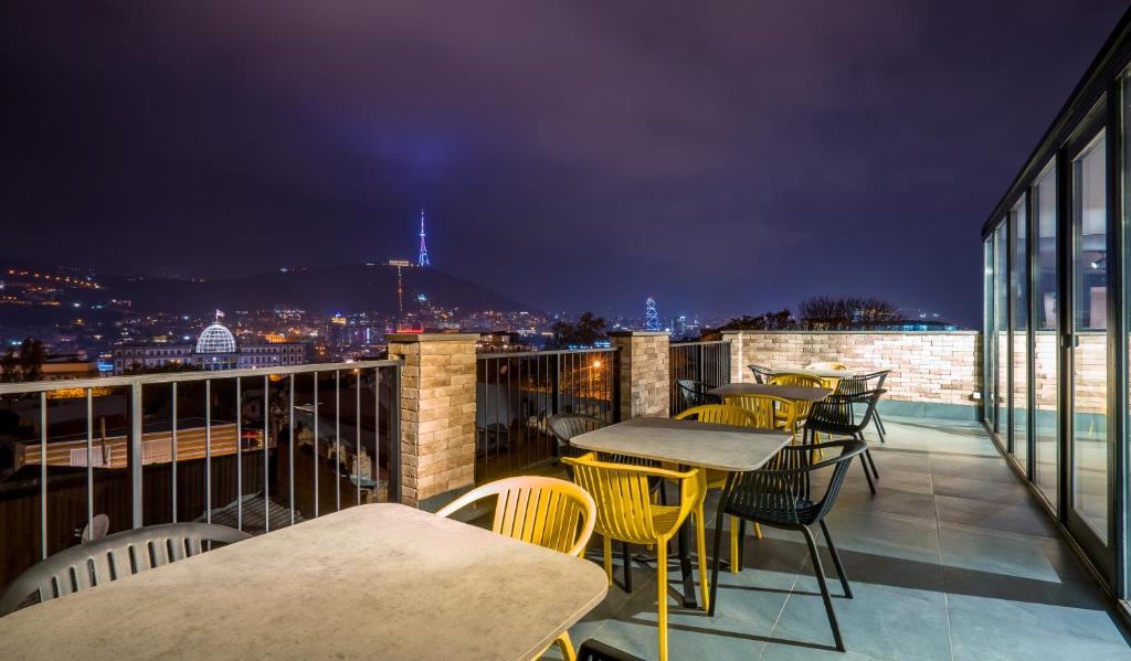 Balkón nebo terasa v ubytování Tbilisi Story Hotel
