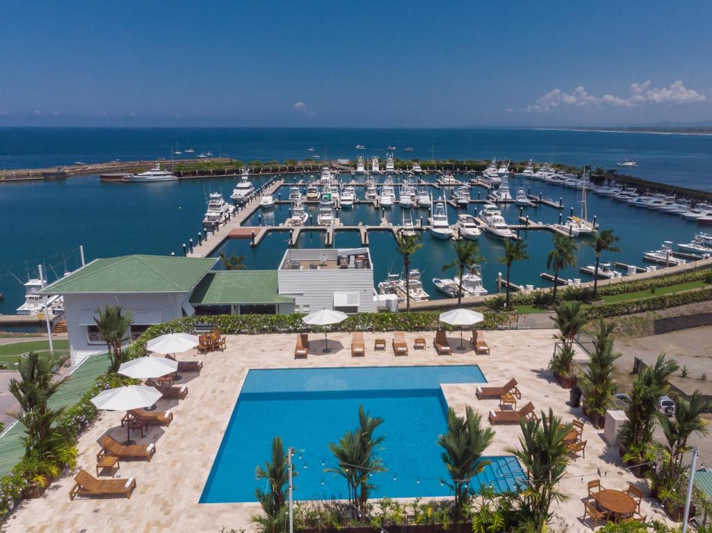 Bazén v ubytování Las Villas Marina Pez Vela nebo v jeho okolí