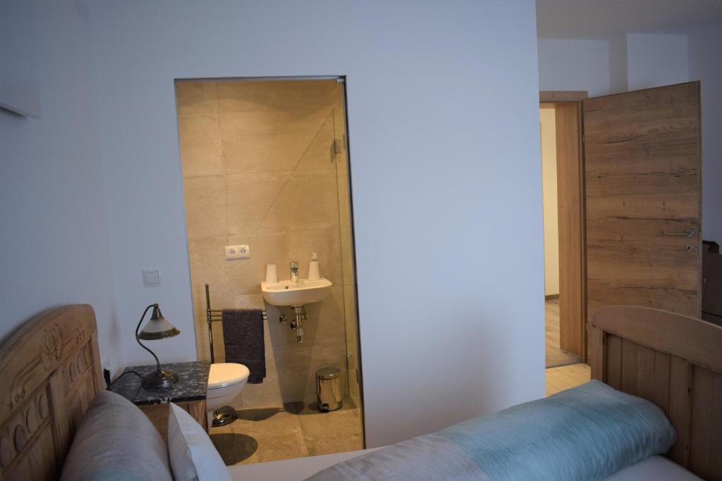 Postel nebo postele na pokoji v ubytování Apartment Nagiller