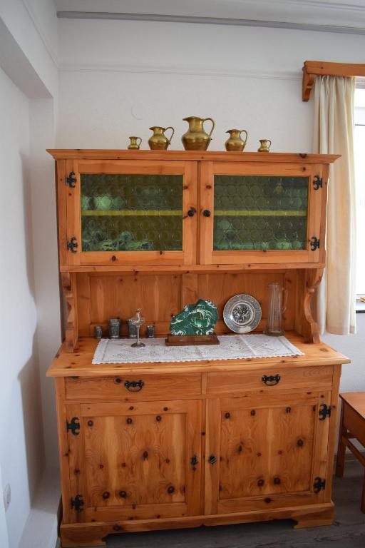 Kuchyň nebo kuchyňský kout v ubytování Apartment Nagiller