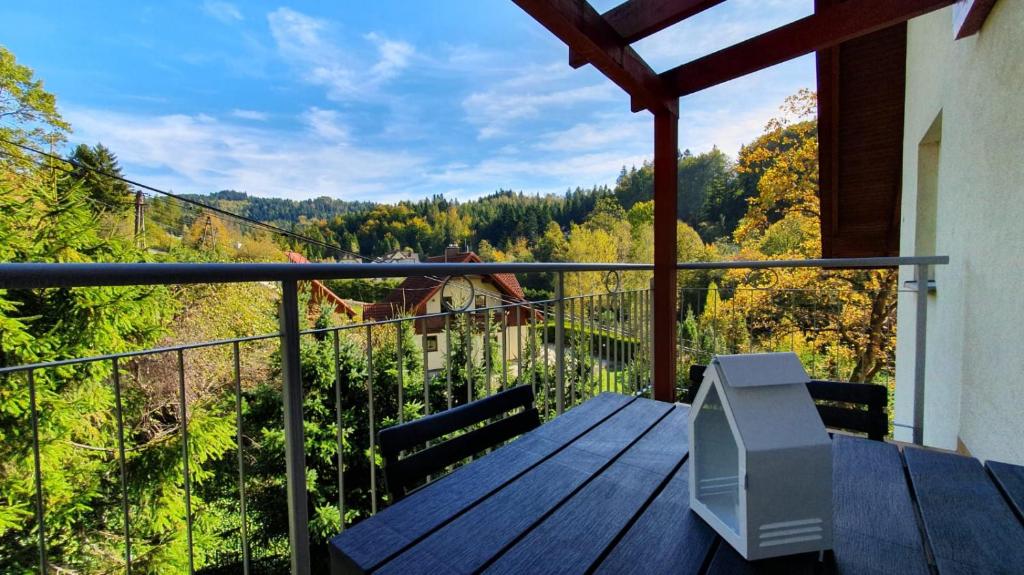 Balkón nebo terasa v ubytování P.D.S APARTAMENT