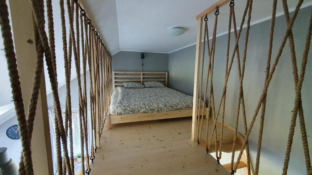 Postel nebo postele na pokoji v ubytování P.D.S APARTAMENT
