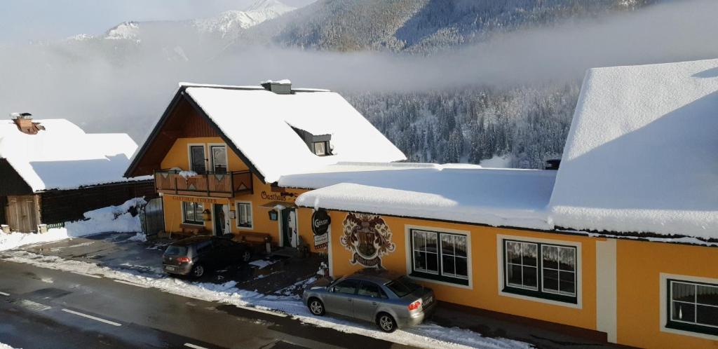 Splošen pogled na gorovje oz. razgled na gore, ki ga ponuja prenočišče