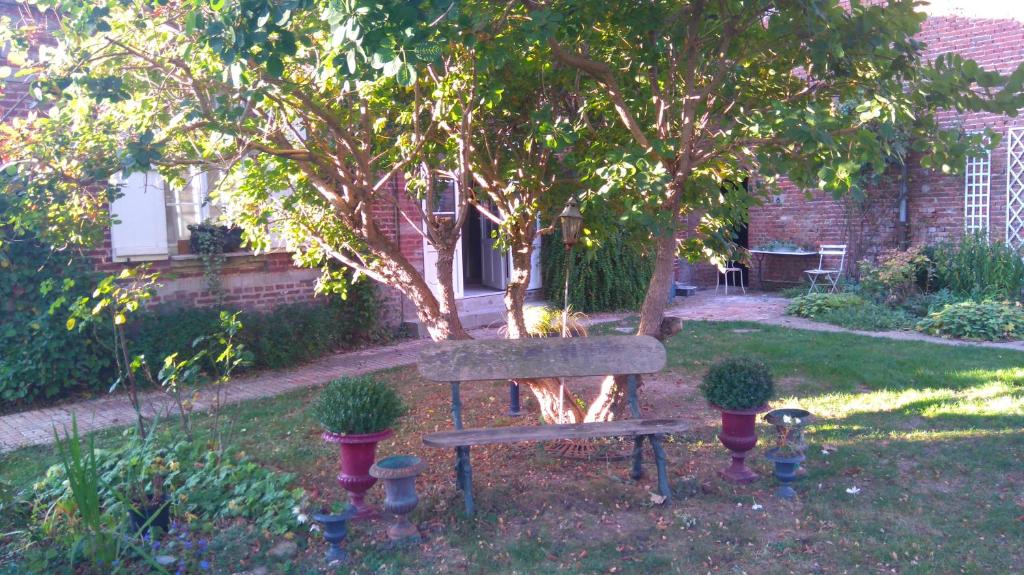 Zahrada ubytování Le jardin des Écureuils