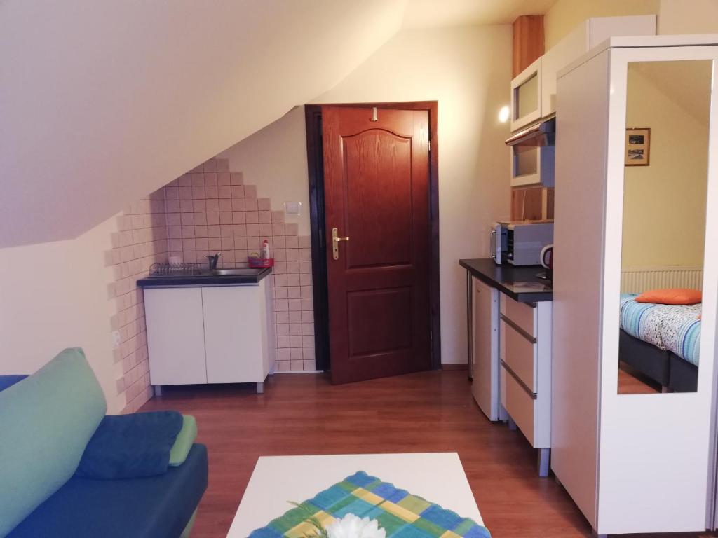 Kuchyňa alebo kuchynka v ubytovaní Willa Storczyk
