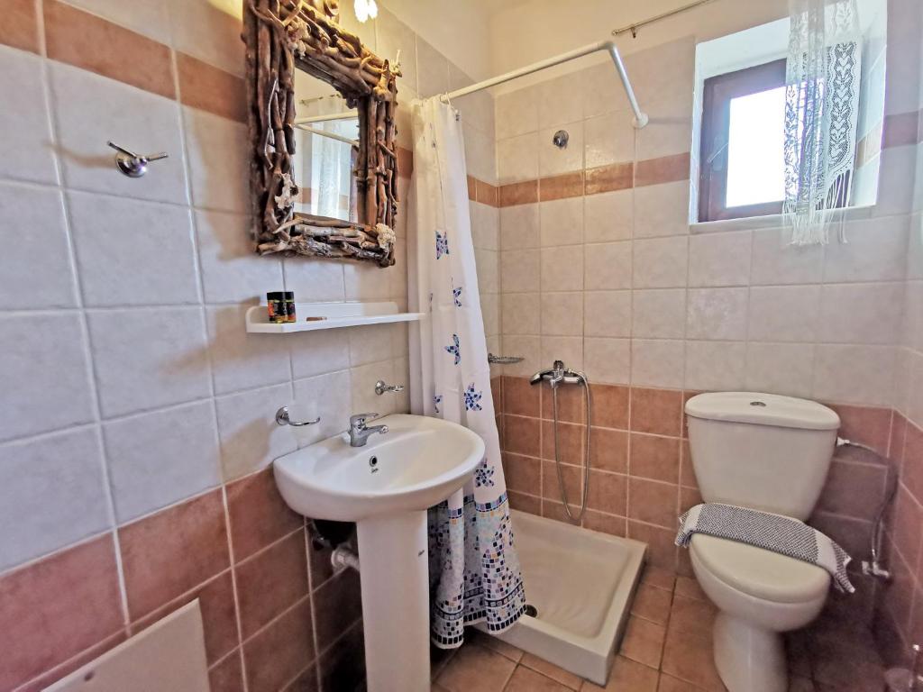 Kúpeľňa v ubytovaní Guesthouse Toxotis