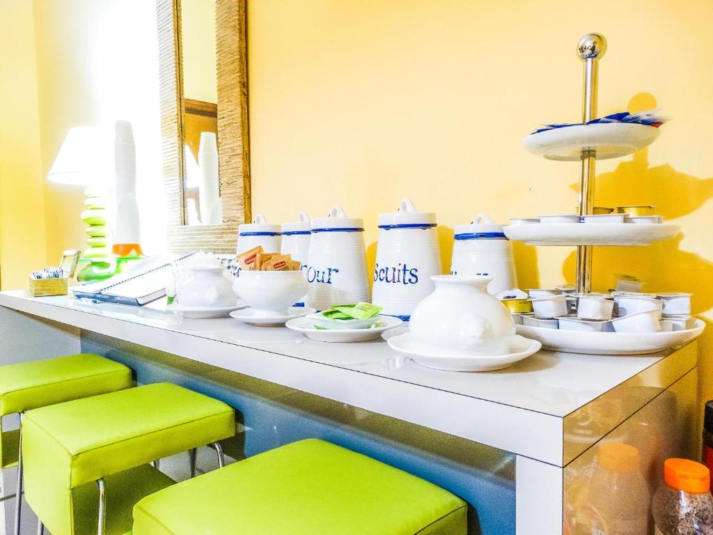Jedlo v ubytovaní bed & breakfast alebo blízkom okolí
