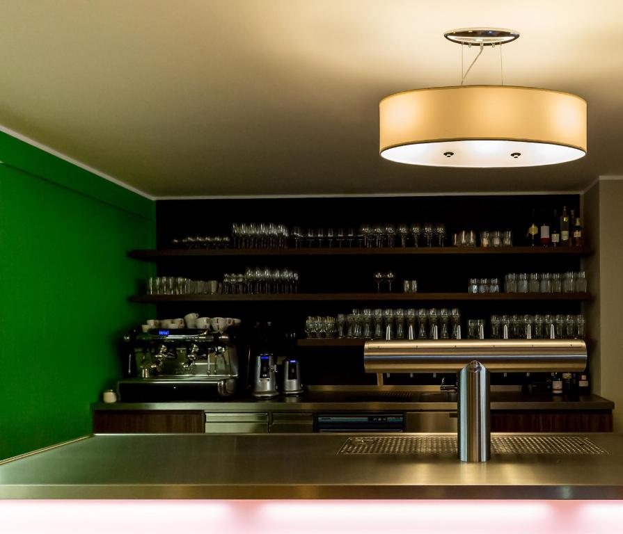 Lounge nebo bar v ubytování Hotel Parsberg