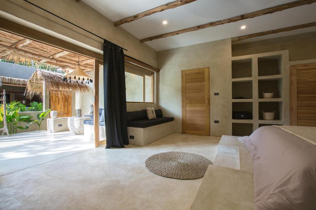 Posezení v ubytování Karma Resort