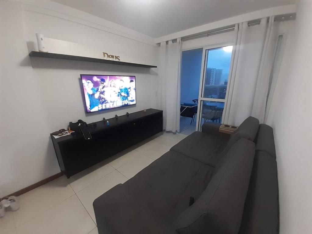  Apto 2 Qtos suite Temporada na Praia de Itapoa