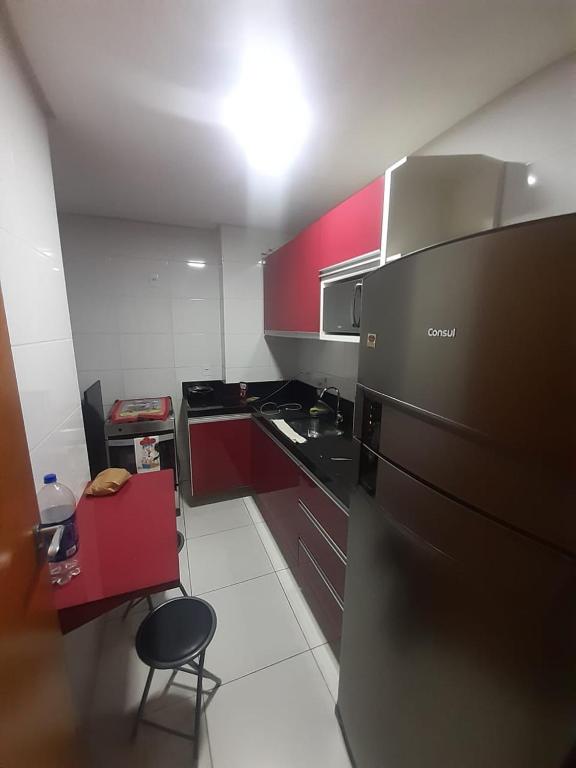  Apto 2 Qtos suite Temporada na Praia de Itapoa