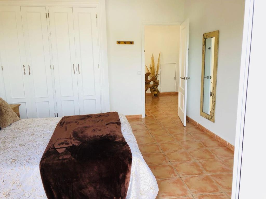 Postel nebo postele na pokoji v ubytování Villas2meet Mallorca