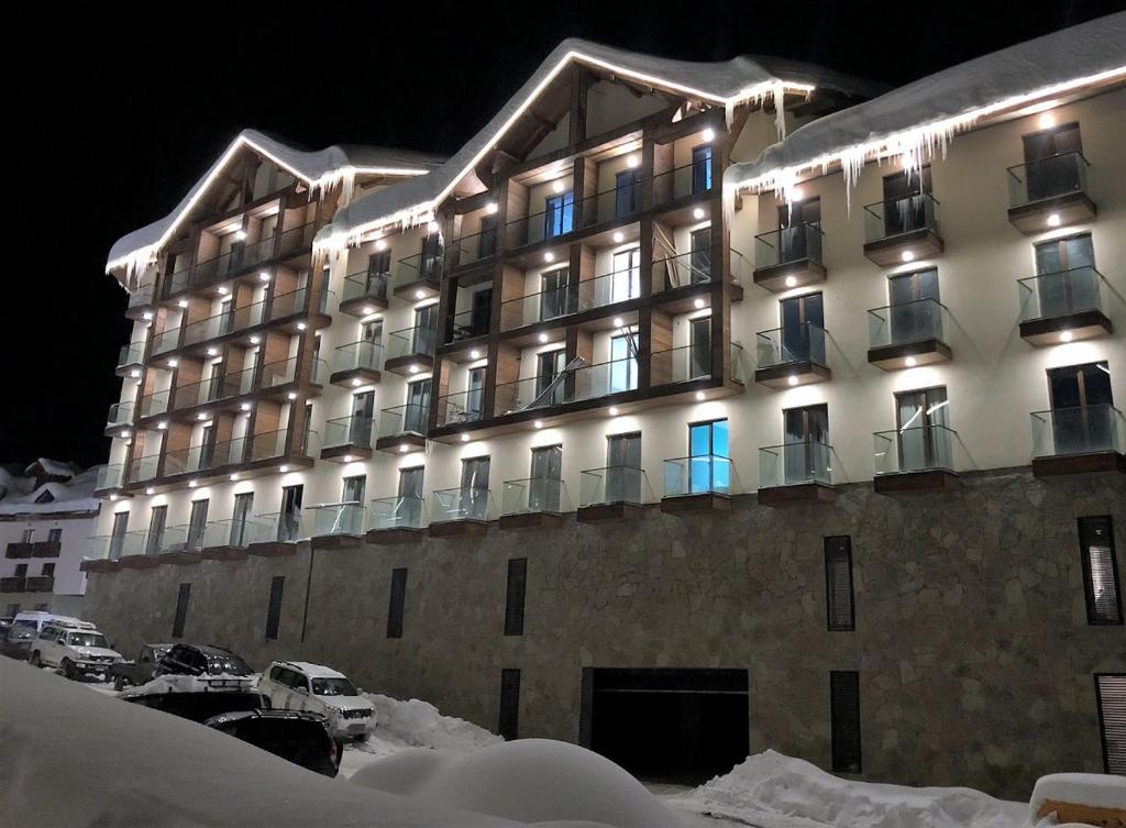Budova, kde se apartmán nachází