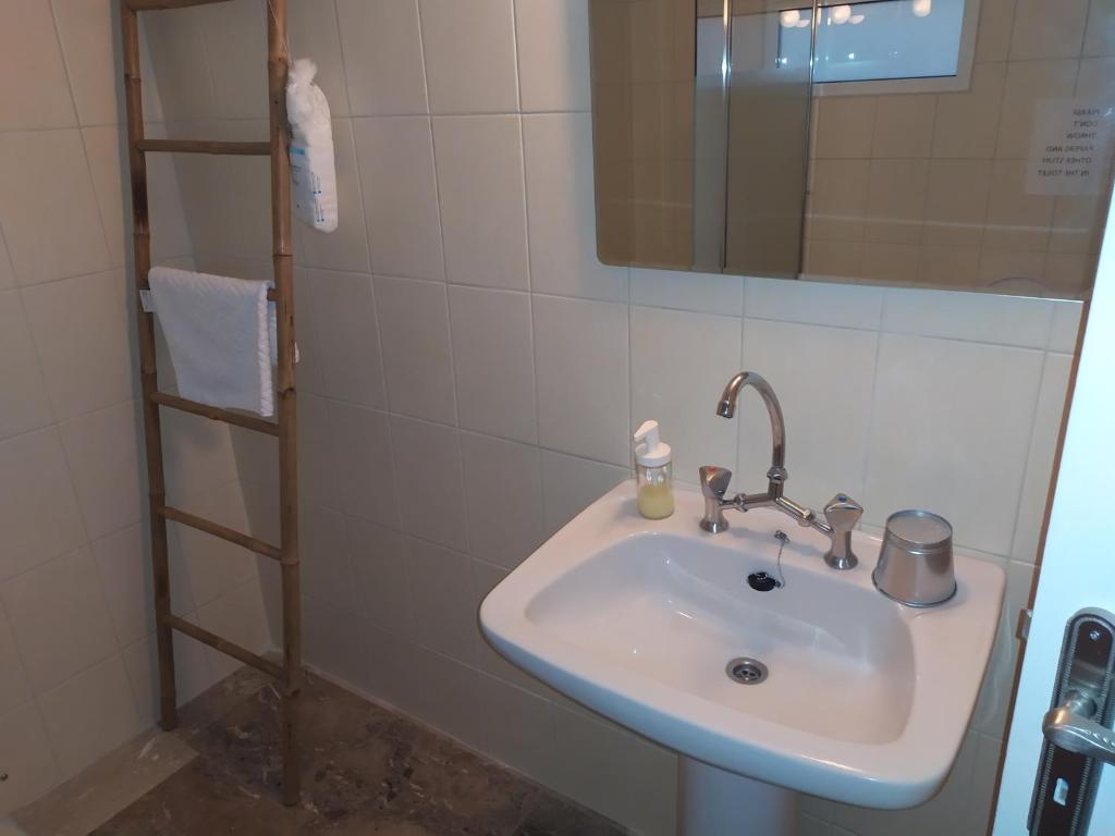Ένα μπάνιο στο Stamatis Big Apartment