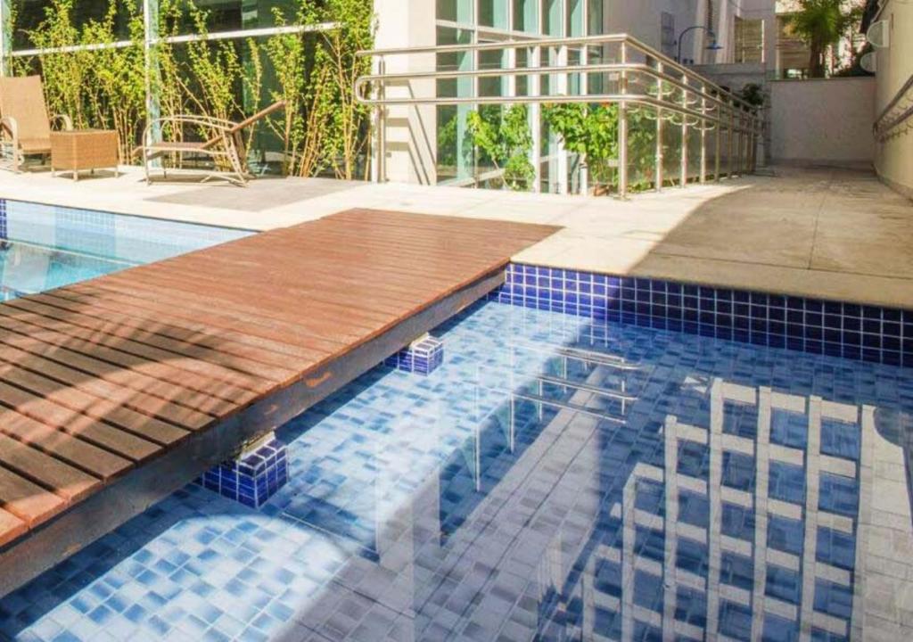  Apto aconchegante com serviços na V Olimpia à 200 mts do JK Iguatemi
