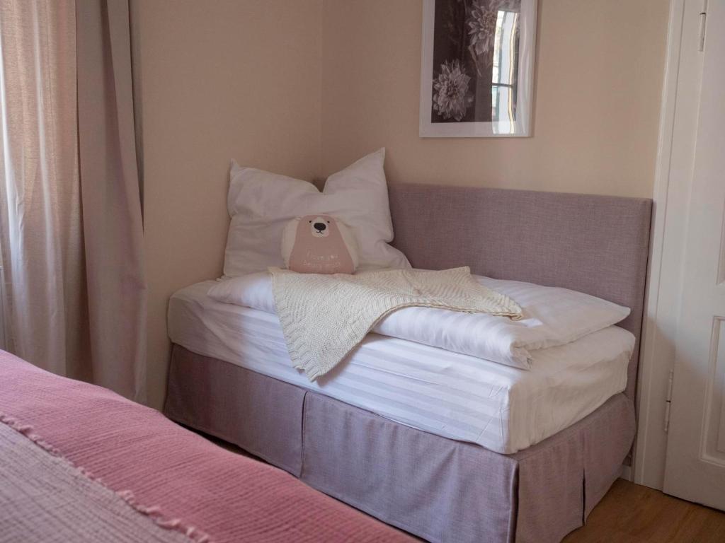 Posteľ alebo postele v izbe v ubytovaní Red flat by GrazRentals direct by University & free parking