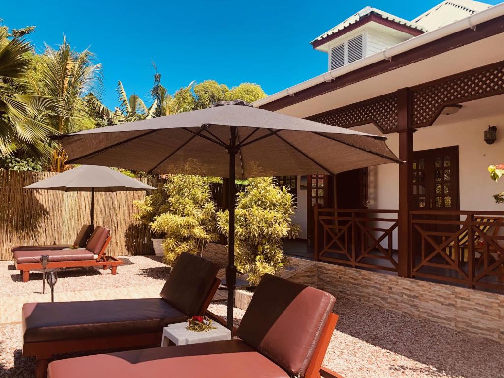 Patio nebo venkovní prostory v ubytování Sunset Cove Villa