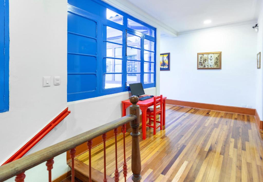 Posezení v ubytování Granada Hostel