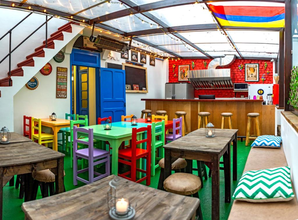 Restaurace v ubytování Granada Hostel