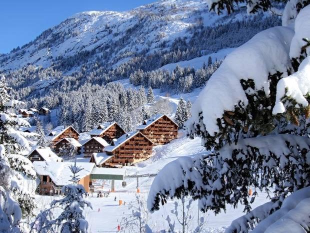 Chalet Apartment Oz Station 4 star T3 well equipped & next to pistes v zimě