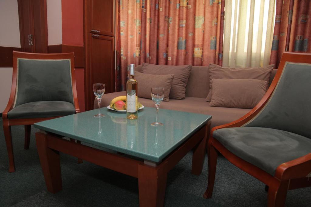 Posezení v ubytování Hotel Cingo