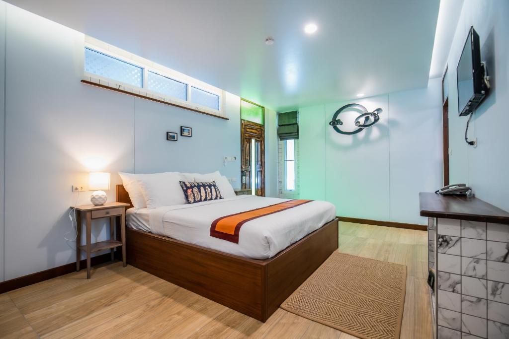 Ein Bett oder Betten in einem Zimmer der Unterkunft Kata Tranquil Villa - SHA Plus