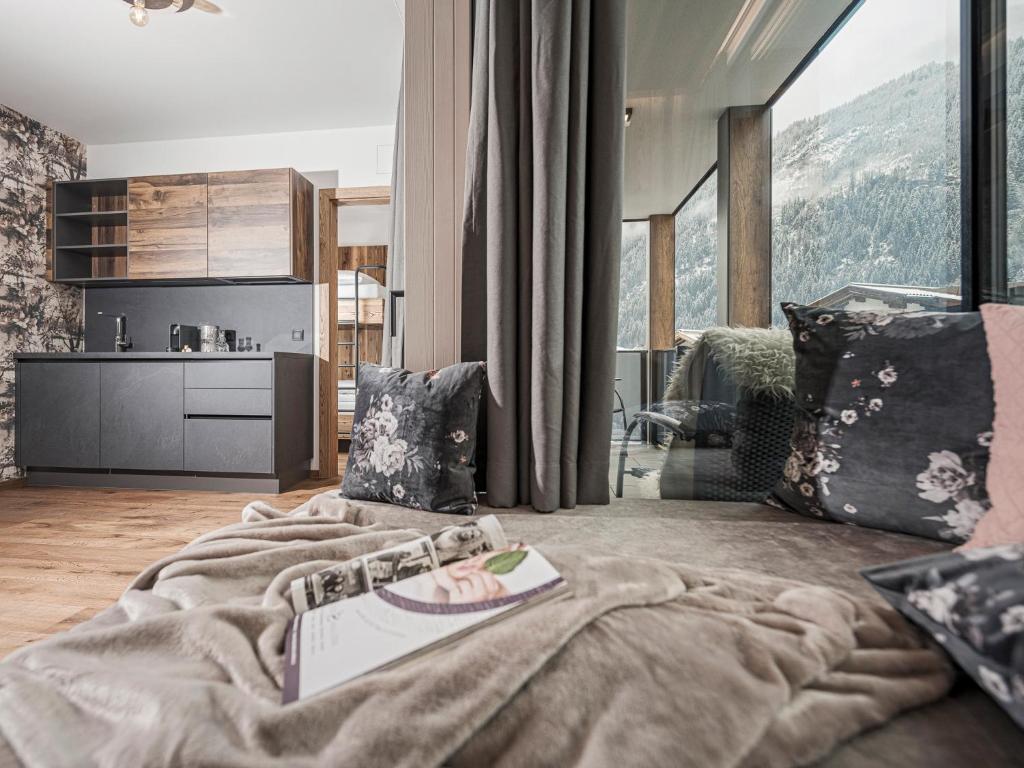 Kuchyňa alebo kuchynka v ubytovaní Platzhirsch Apart & Mayrhofen