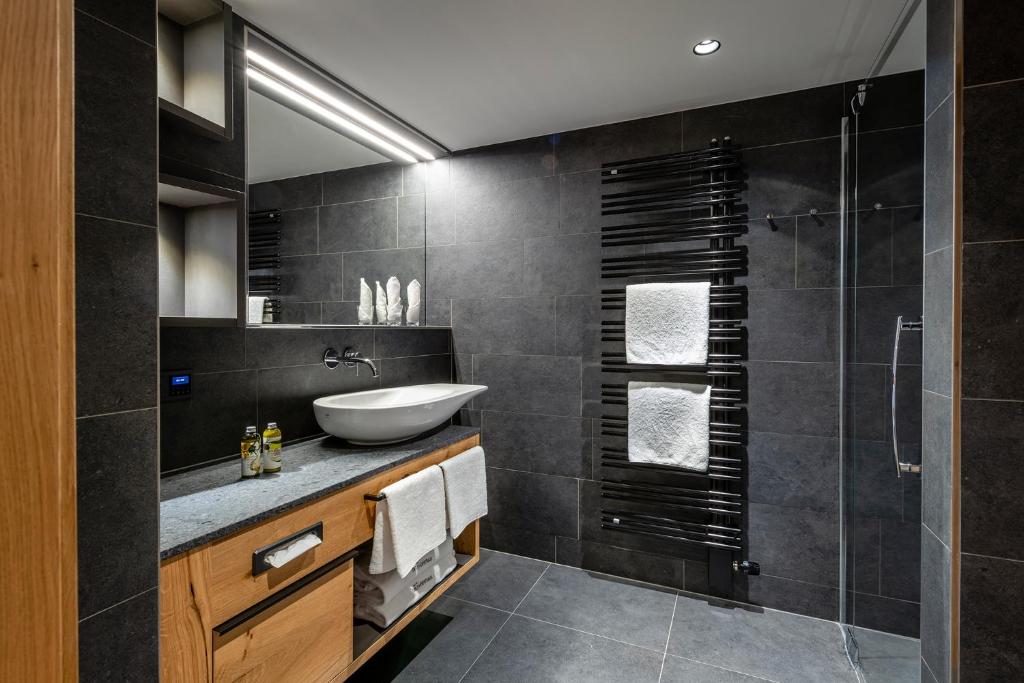 Koupelna v ubytování Hotel das Zwölferhaus