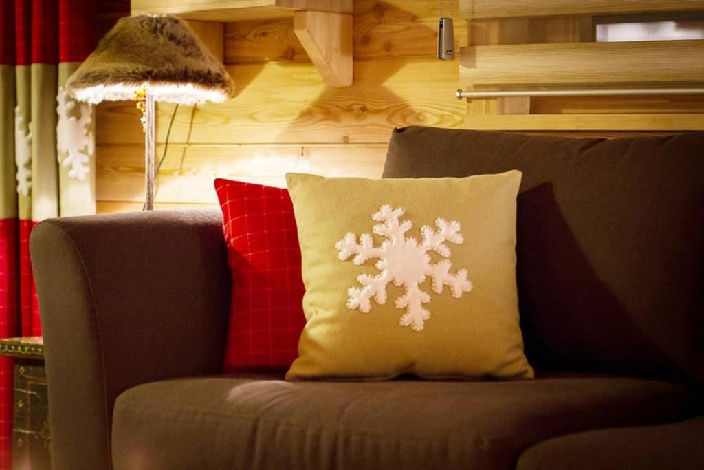 Posezení v ubytování Chalet l'ALPAGA 2
