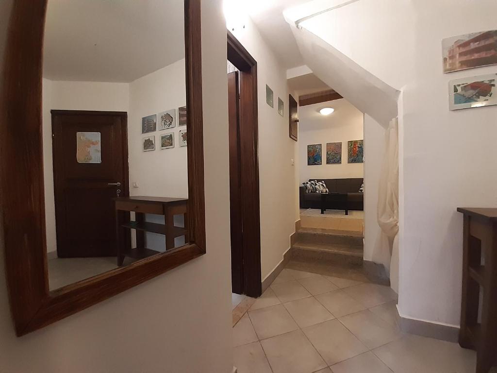Łóżko lub łóżka w pokoju w obiekcie Apartment Zdenac Lux