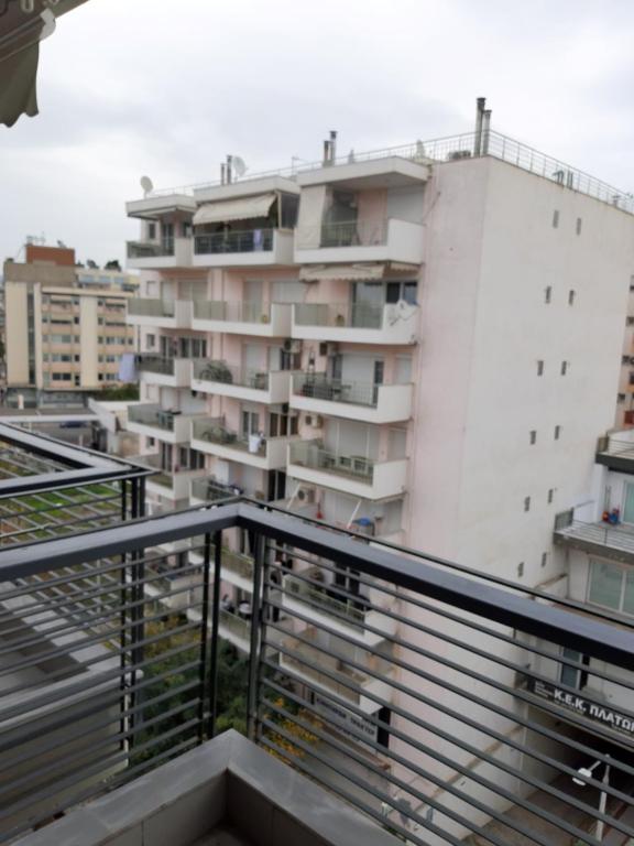Balkon lub taras w obiekcie Kosmos Service Apartment OPEN VIEW 1