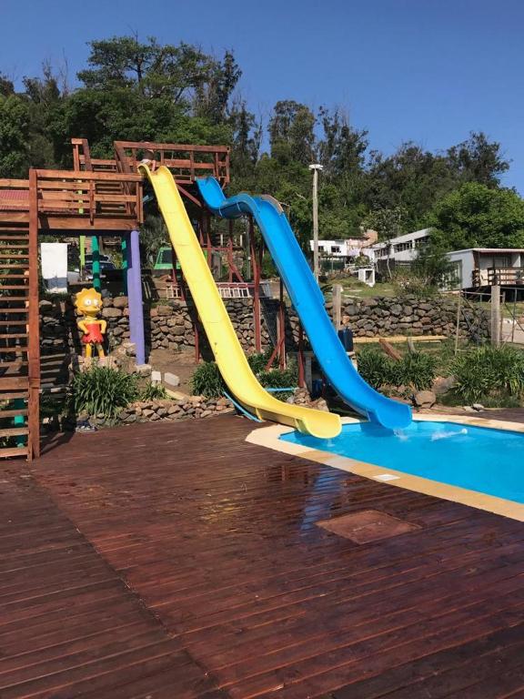 Bazén v ubytování Complejo Laderas del Cerro nebo v jeho okolí