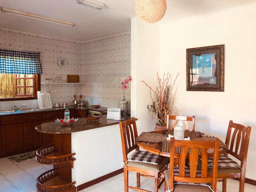 Posezení v ubytování Sunset Cove Villa