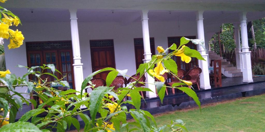 Zahrada ubytování Thuruliya Residence