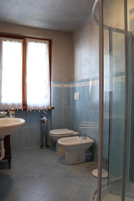 Koupelna v ubytování Portola la vecchia dimora