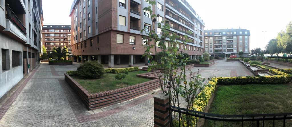 Zahrada ubytování Loft en Las Arenas Getxo, junto puente colgante