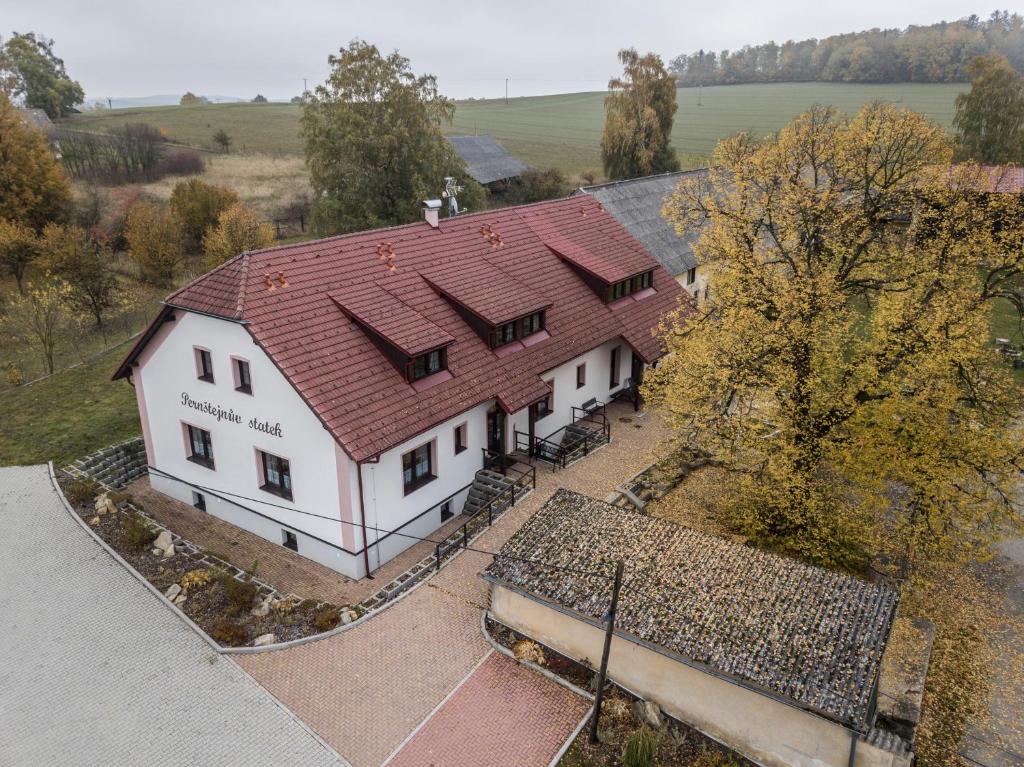 Příroda nedaleko penzionu