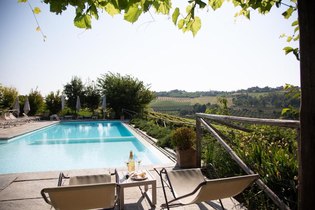 Bazén v ubytování Agriturismo La Torricella nebo v jeho okolí