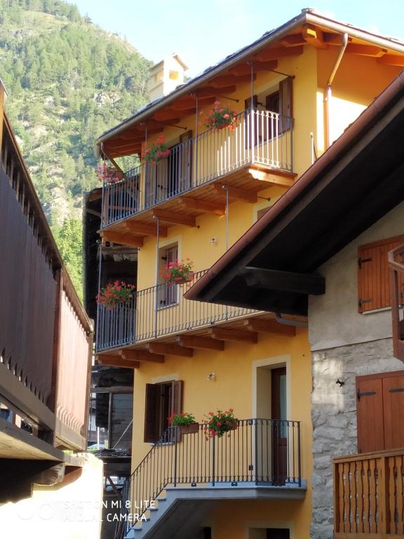 Budova, kde se apartmán nachází
