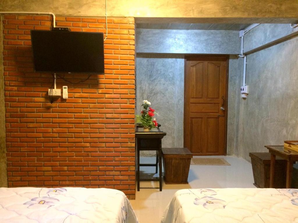 เฮือนฮอมคำโฮมสเตย์(Huanhomkham homestay) - Camera Gemella Con Bagno Privato