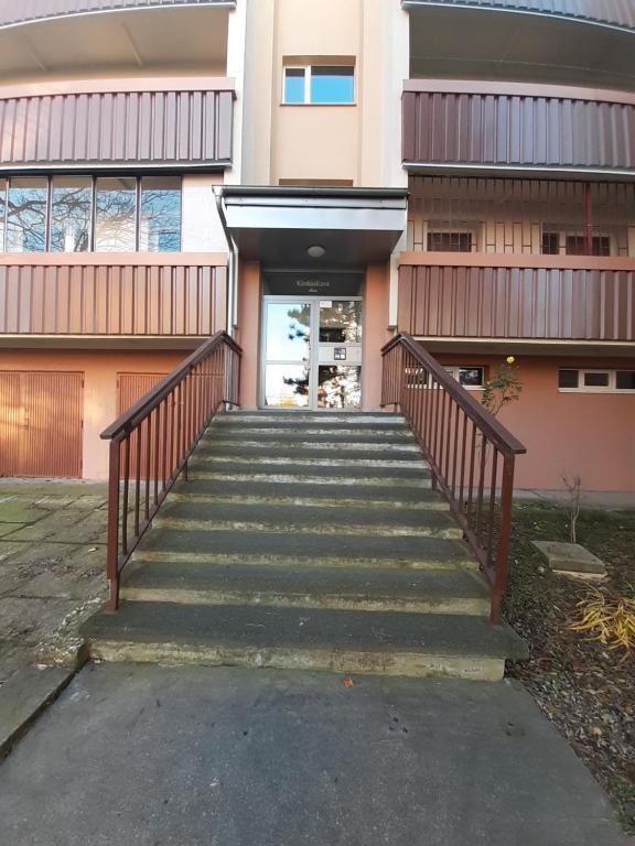 The facade or entrance of Apartment Klimka with balcony, free wifi and free parking