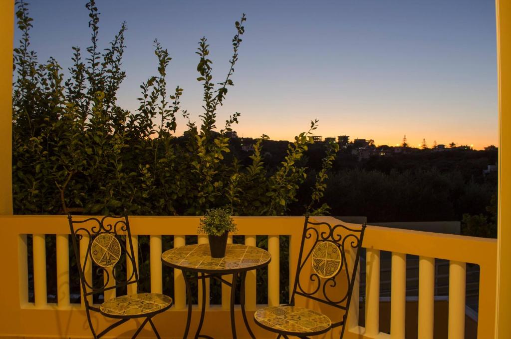 Balkon lub taras w obiekcie Villa Aretaki